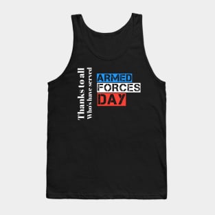 Armed forces day Tank Top